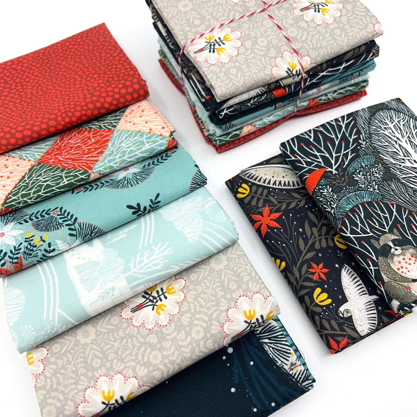 Fat Quarter Bundle of Silent Night (8 Pieces)