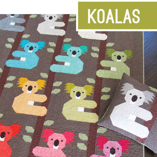 Elizabeth Hartman-Koalas Quilt Pattern-quilting pattern-gather here online