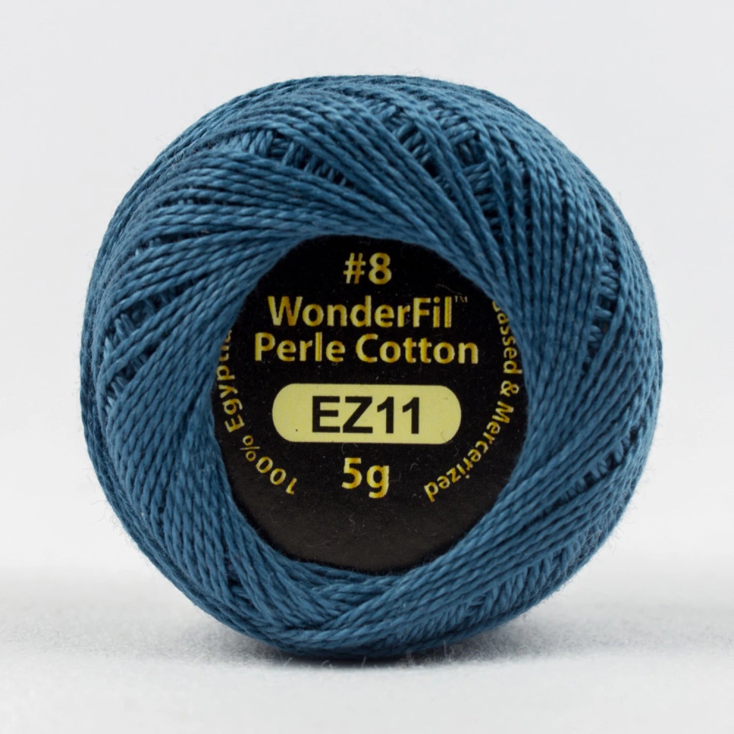 Wonderfil Threads-Eleganza 8wt Perle Cotton Solid-thread-EZ11 Heavy Skies-gather here online