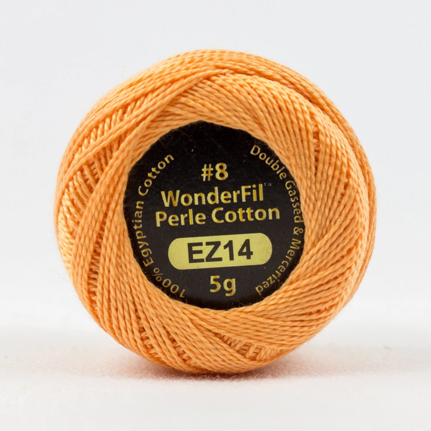 Wonderfil Threads-Eleganza 8wt Perle Cotton Solid-thread-EZ14 Peach Puff-gather here online