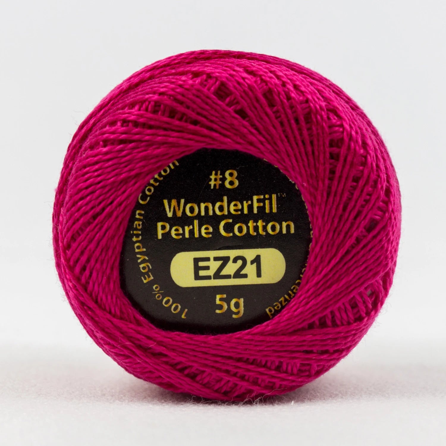 Wonderfil Threads-Eleganza 8wt Perle Cotton Solid-thread-EZ21 Lets Pink!-gather here online