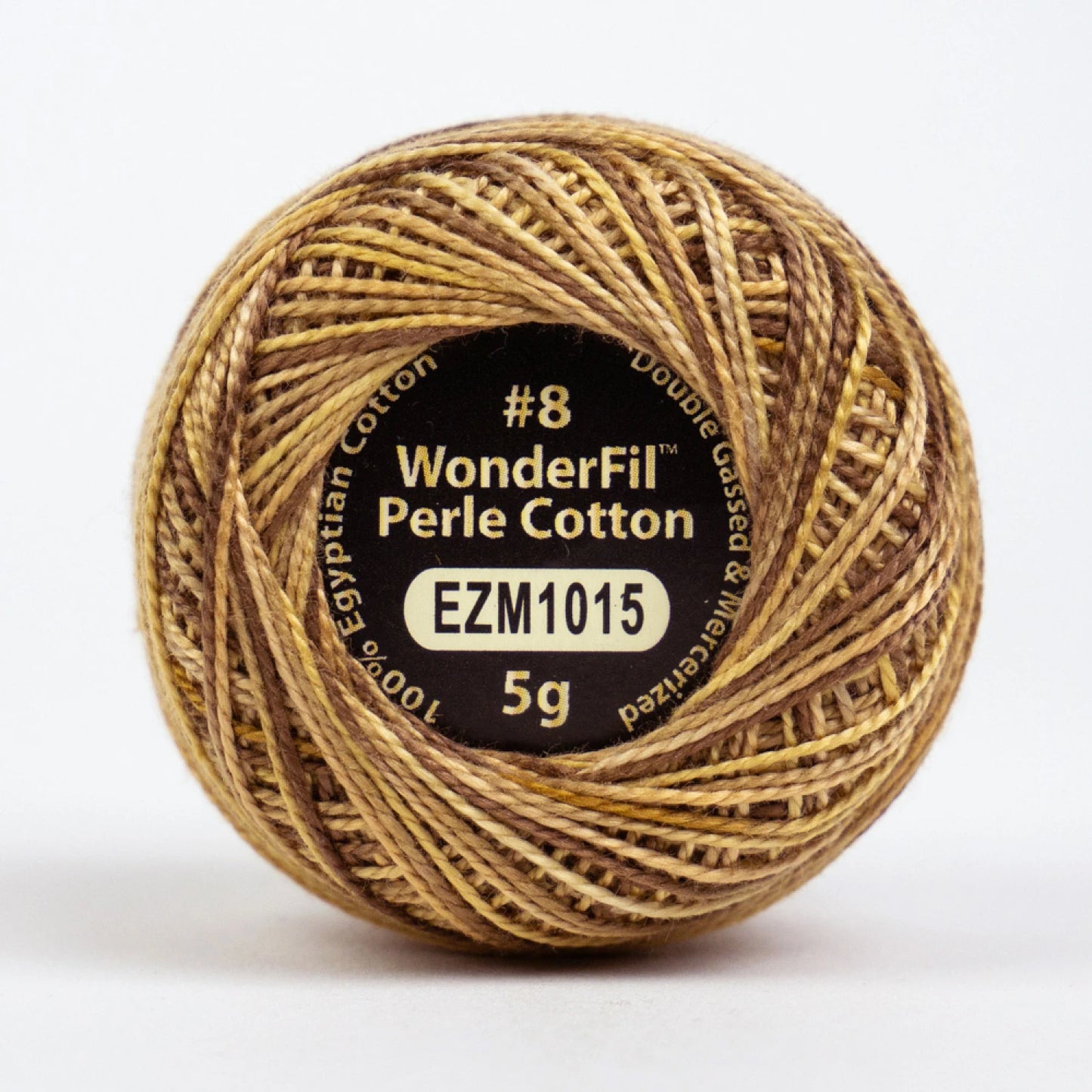 Wonderfil Threads-Eleganza 8wt Perle Cotton Variegated-thread-EZM1015 Pumpernickel-gather here online