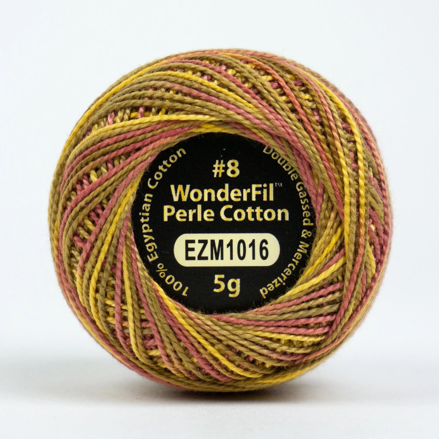 Wonderfil Threads-Eleganza 8wt Perle Cotton Variegated-thread-EZM1016 Autumn Spice-gather here online
