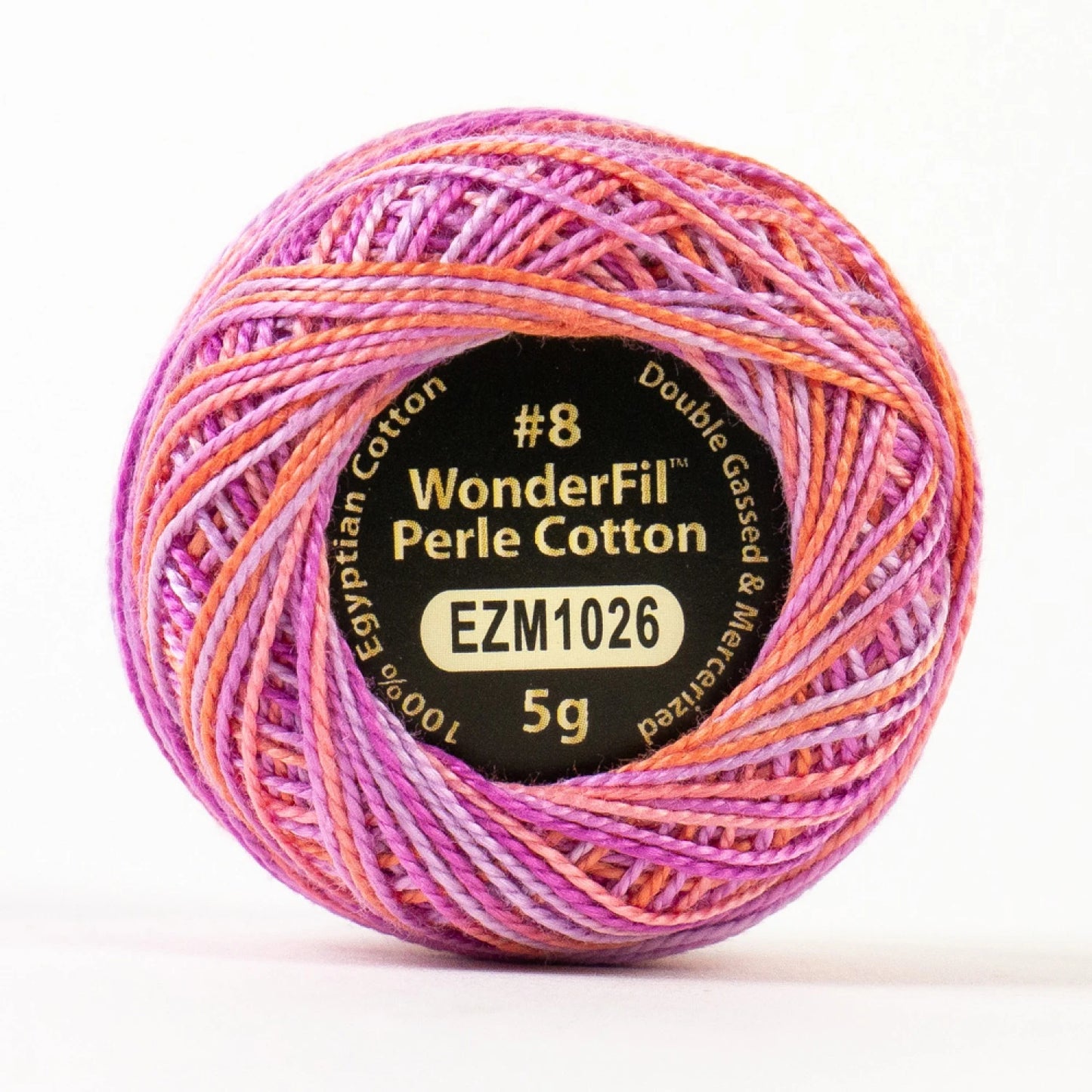 Wonderfil Threads-Eleganza 8wt Perle Cotton Variegated-thread-EZM1026 French Macaron-gather here online