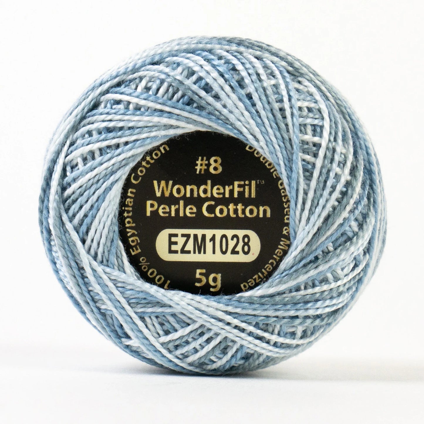 Wonderfil Threads-Eleganza 8wt Perle Cotton Variegated-thread-EZM1028 Arctic Wind-gather here online