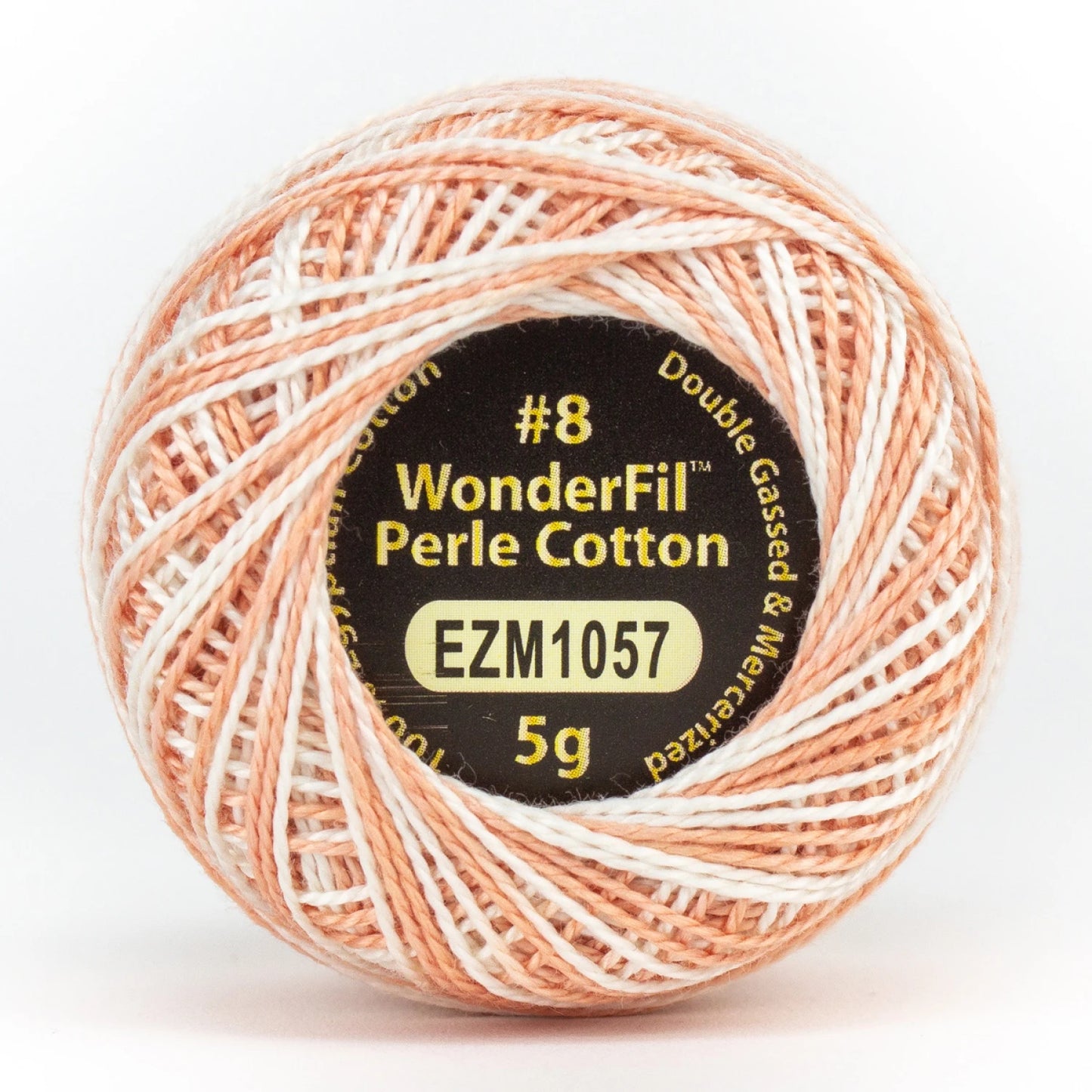 Wonderfil Threads-Eleganza 8wt Perle Cotton Variegated-thread-EZM1057 Lingerie-gather here online