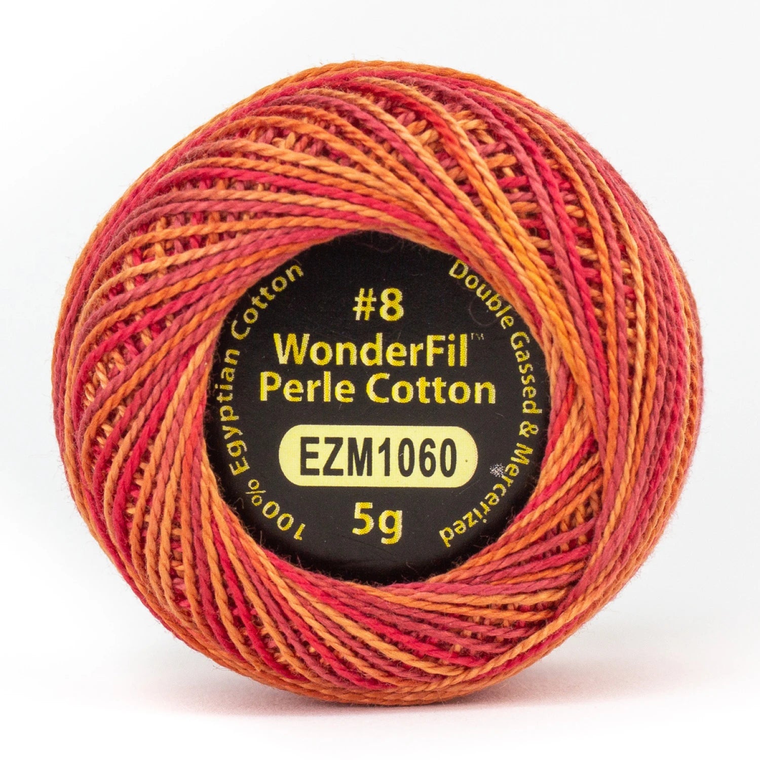Wonderfil Threads-Eleganza 8wt Perle Cotton Variegated-thread-EZM1060 Volcano-gather here online