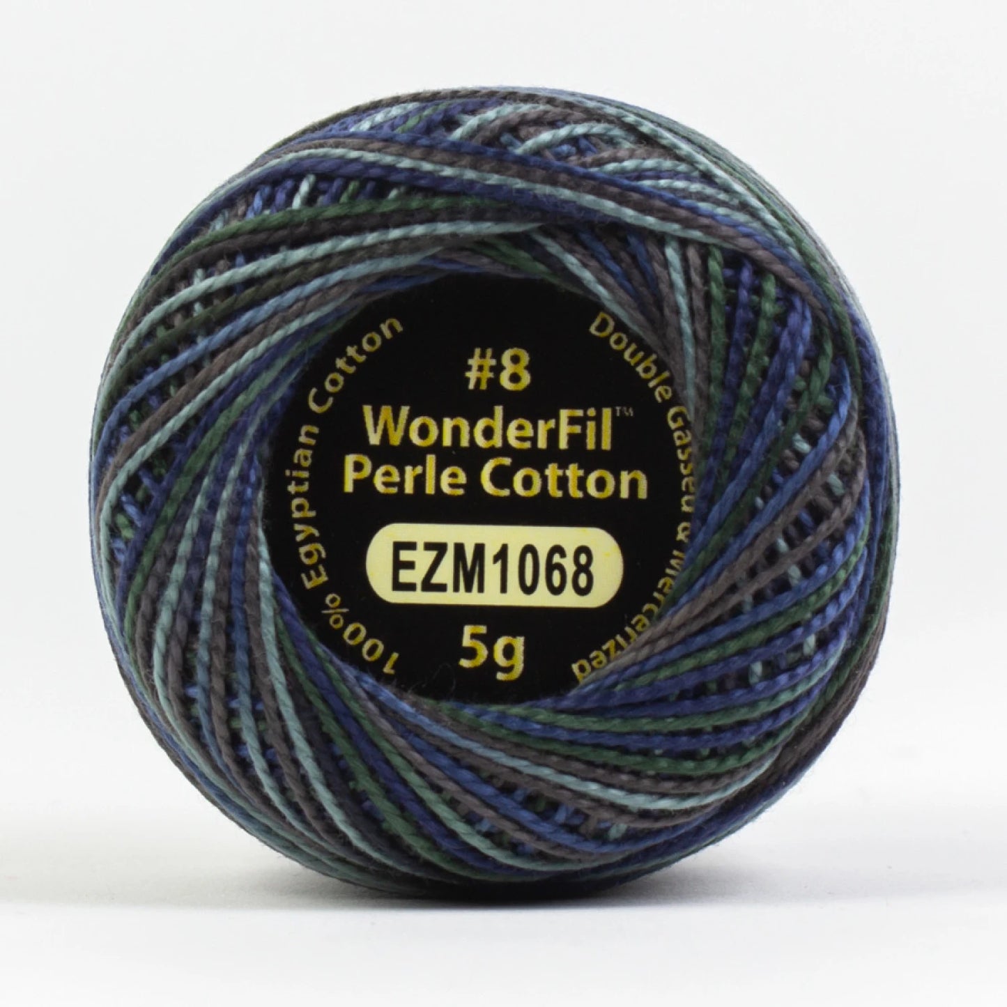 Wonderfil Threads-Eleganza 8wt Perle Cotton Variegated-thread-EZM1068 Avocado-gather here online