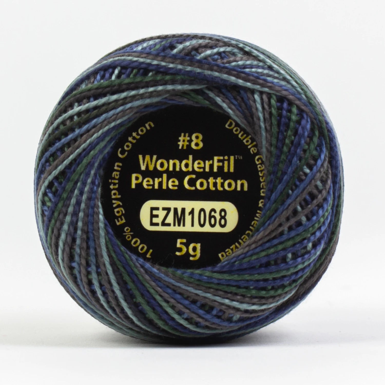 Wonderfil Threads-Eleganza 8wt Perle Cotton Variegated-thread-EZM1068 Avocado-gather here online