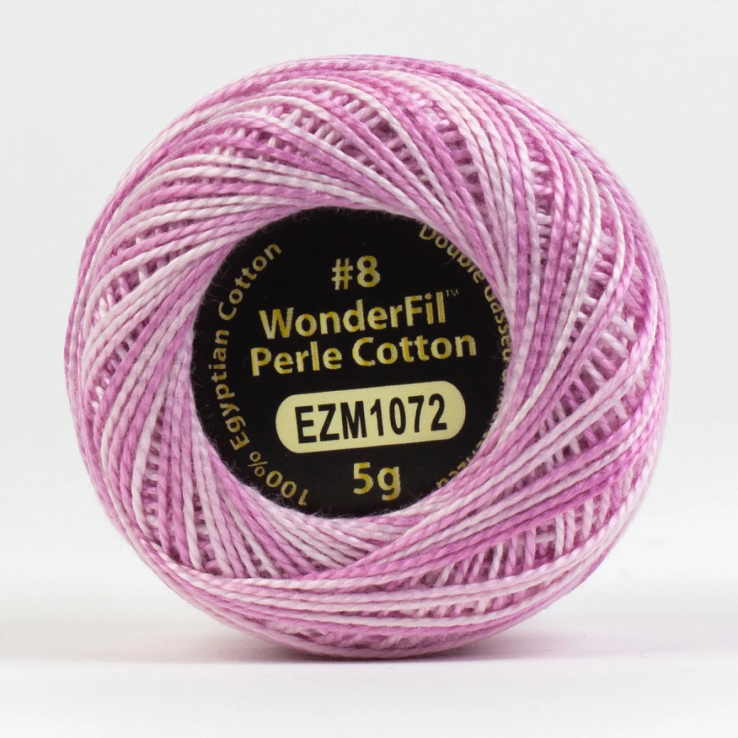 Wonderfil Threads-Eleganza 8wt Perle Cotton Variegated-thread-EZM1072 Dawn Pink-gather here online