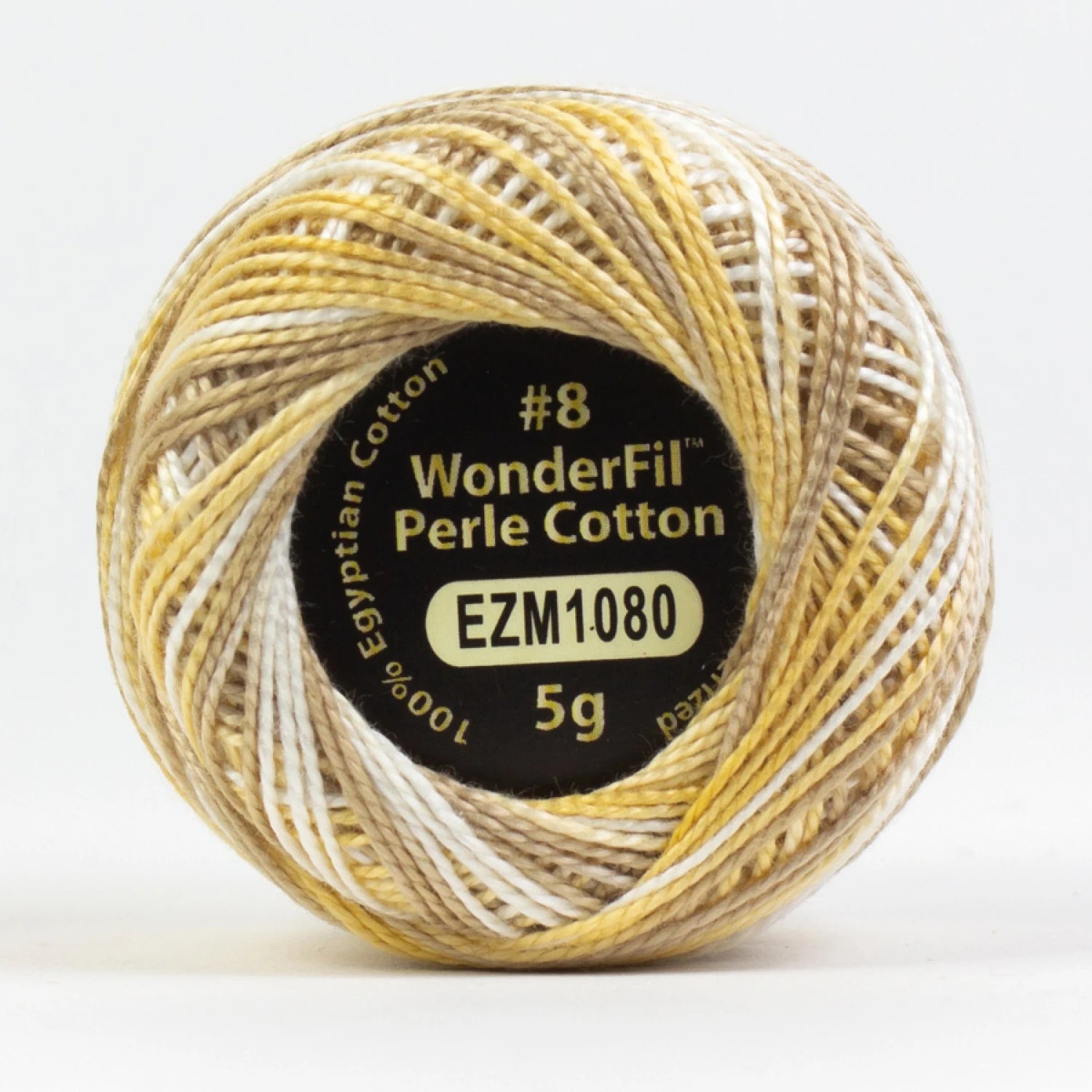Wonderfil Threads-Eleganza 8wt Perle Cotton Variegated-thread-EZM1080 Creme Brulee-gather here online