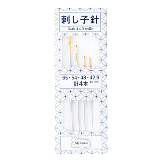 Olympus-Sashiko Needles - 4 pack-sewing notion-gather here online