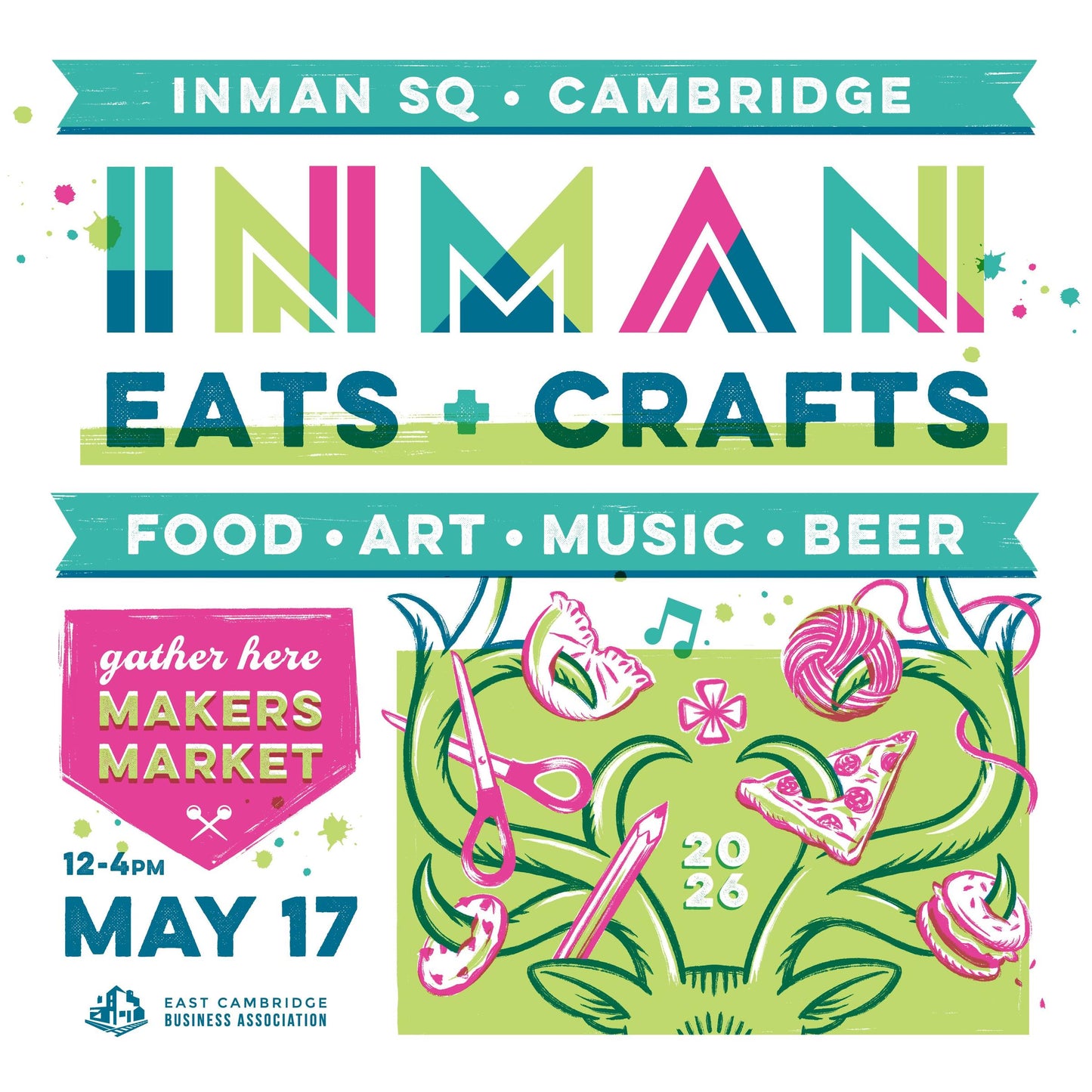 gather here Events-Inman Eats AND Crafts! 2026!-EVENT-gather here online