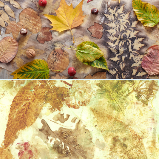 gather here classes-Eco-printing Workshop-class-gather here online