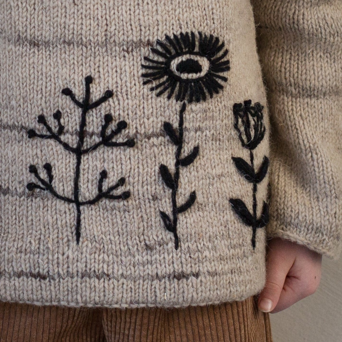 Laine-Embroidery on Knits-book-gather here online