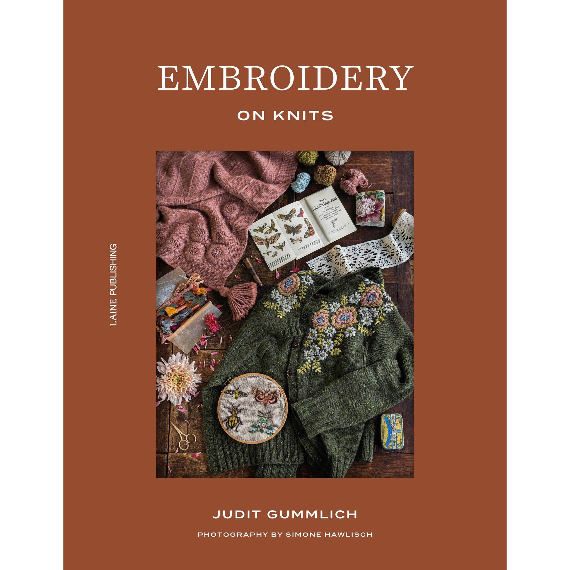 Laine-Embroidery on Knits-book-gather here online