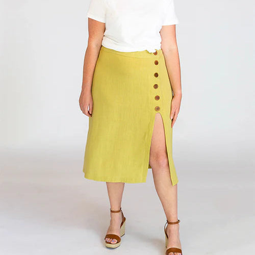 Chalk & Notch-Evelyn Skirt Pattern-sewing pattern-gather here online