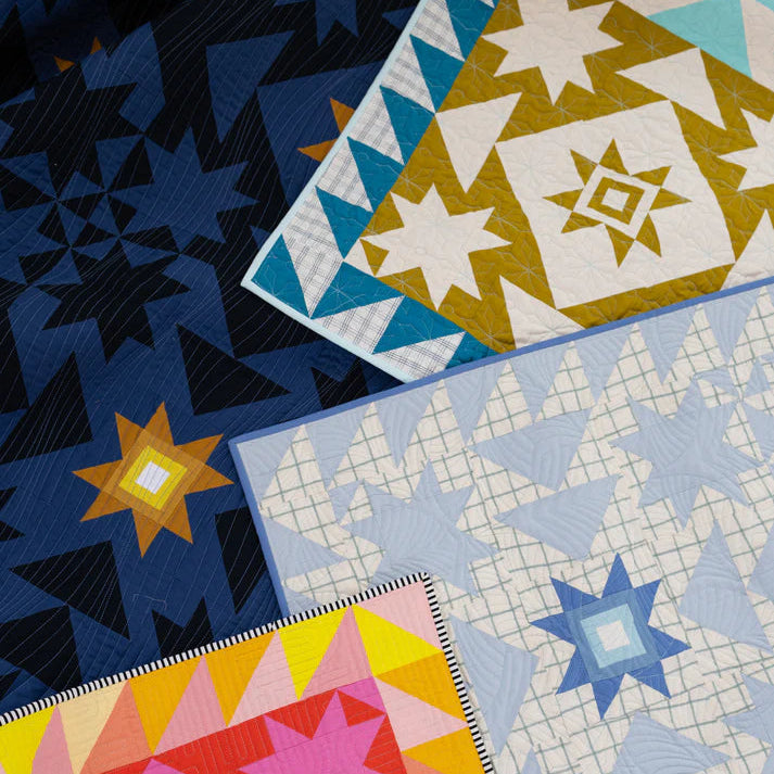 Then Came June-Everett Star Quilt Pattern-quilting pattern-gather here online