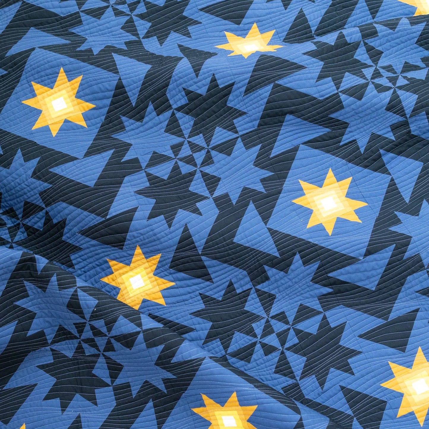 Then Came June-Everett Star Quilt Pattern-quilting pattern-gather here online
