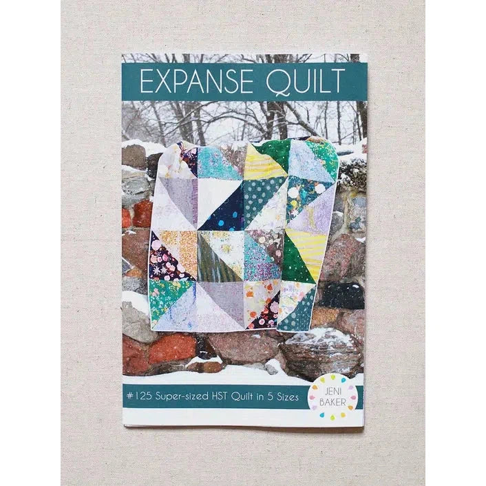 In Color Order - Jeni Baker-Expanse Quilt Pattern-quilting pattern-gather here online