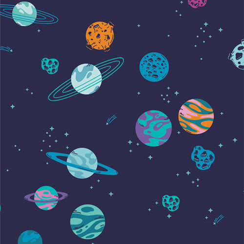 Art Gallery Fabrics-Planetary Parade Fun Flannel-fabric-gather here online