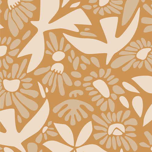 Art Gallery Fabrics-Evolve Queen Bee Flannel-fabric-gather here online
