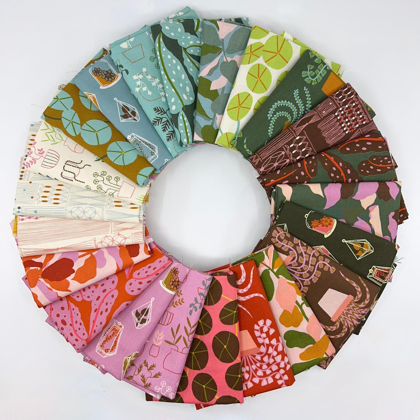 Fat Quarter Bundle of Calathea (22 Pieces)