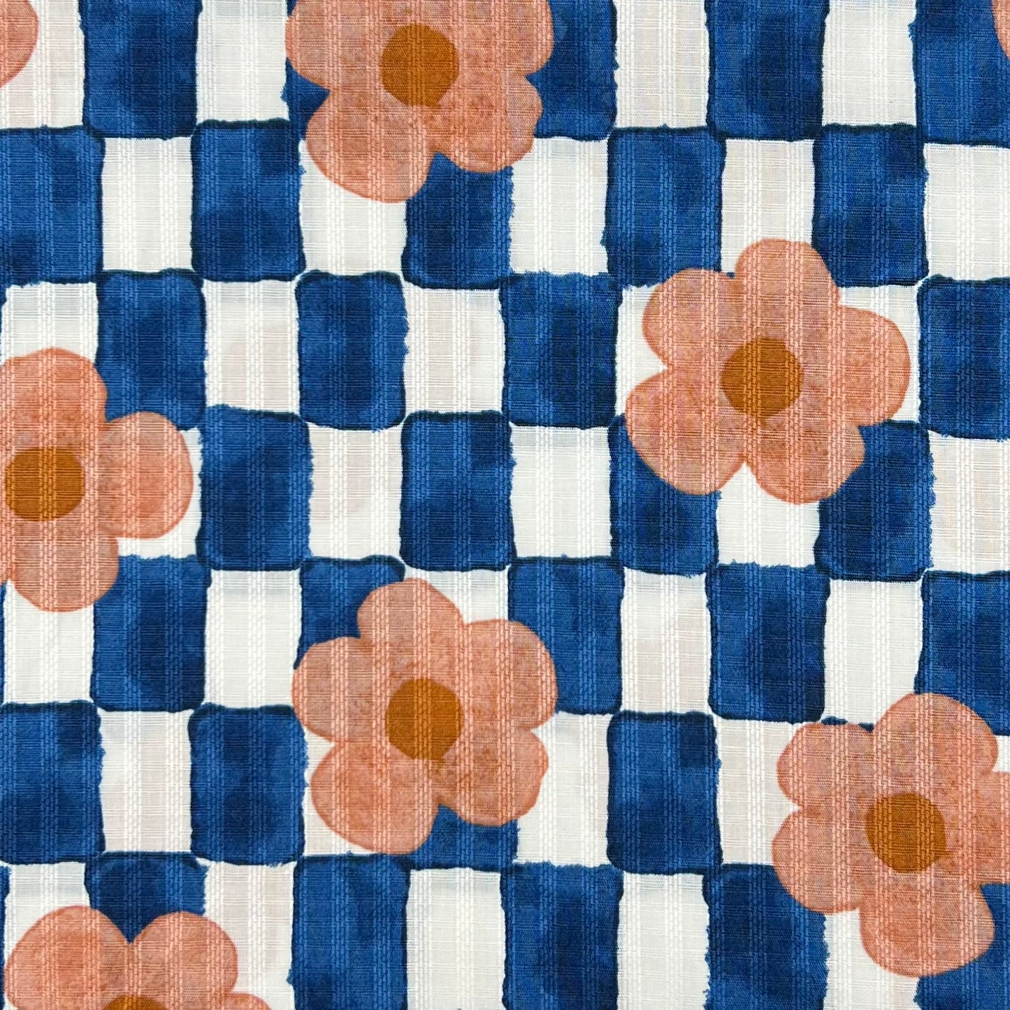 Westex-Picnic Flowers on Cotton Dobby-fabric-gather here online