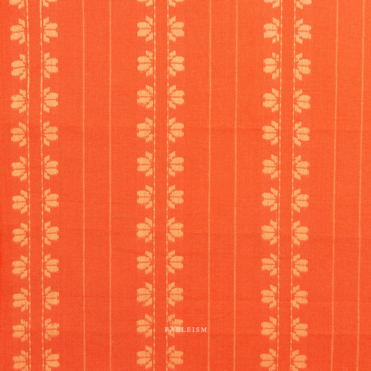 Fableism Supply Co-Deco Stripe in Firecracker-fabric-gather here online