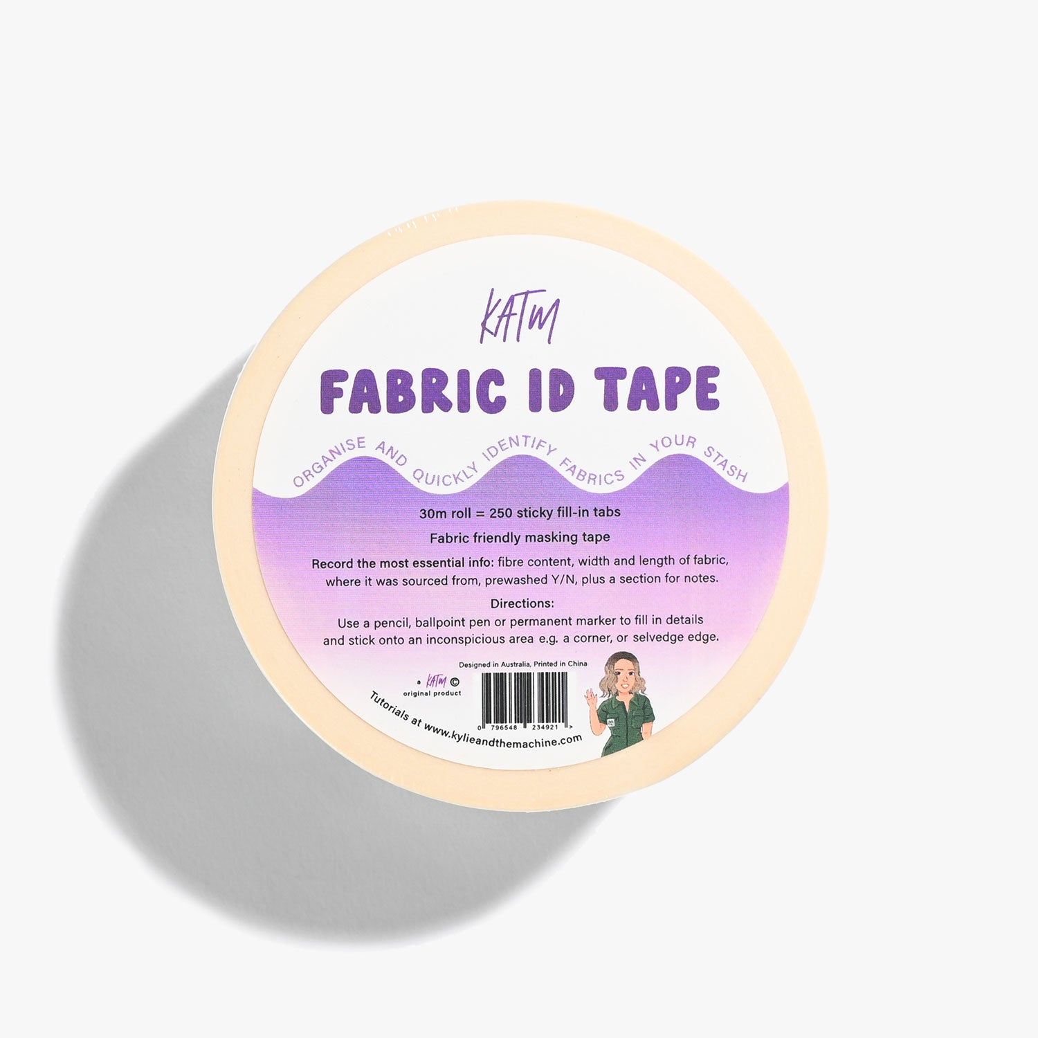 Kylie and The Machine-Fabric ID Tape-notion-gather here online