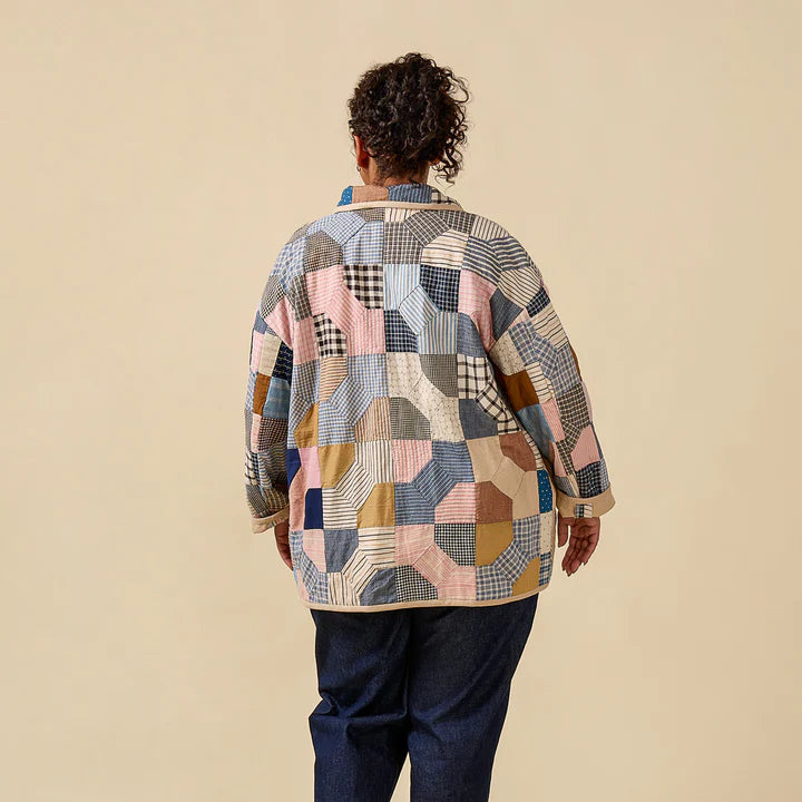 Closet Core Patterns-Fowler Barn Coat & Quilted Jacket Pattern-sewing pattern-gather here online