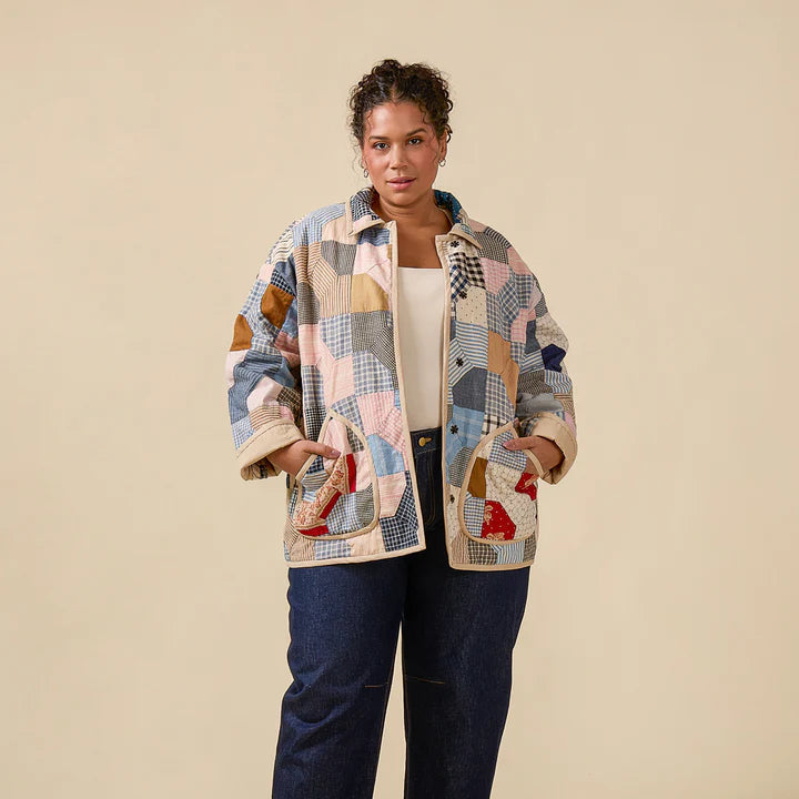 Closet Core Patterns-Fowler Barn Coat & Quilted Jacket Pattern-sewing pattern-gather here online
