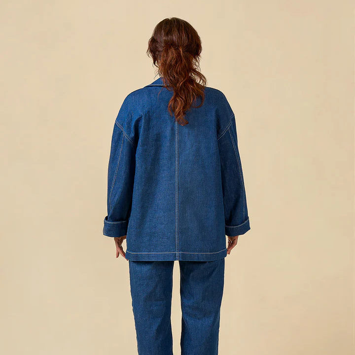 Closet Core Patterns-Fowler Barn Coat & Quilted Jacket Pattern-sewing pattern-gather here online