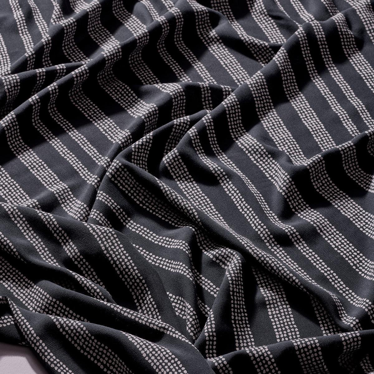 Atelier Brunette-Gaïa Deep Charcoal on Viscose-fabric-gather here online