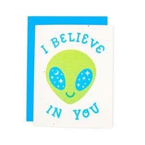 These Are Things-I Believe In You Greeting Card-greeting card-gather here online