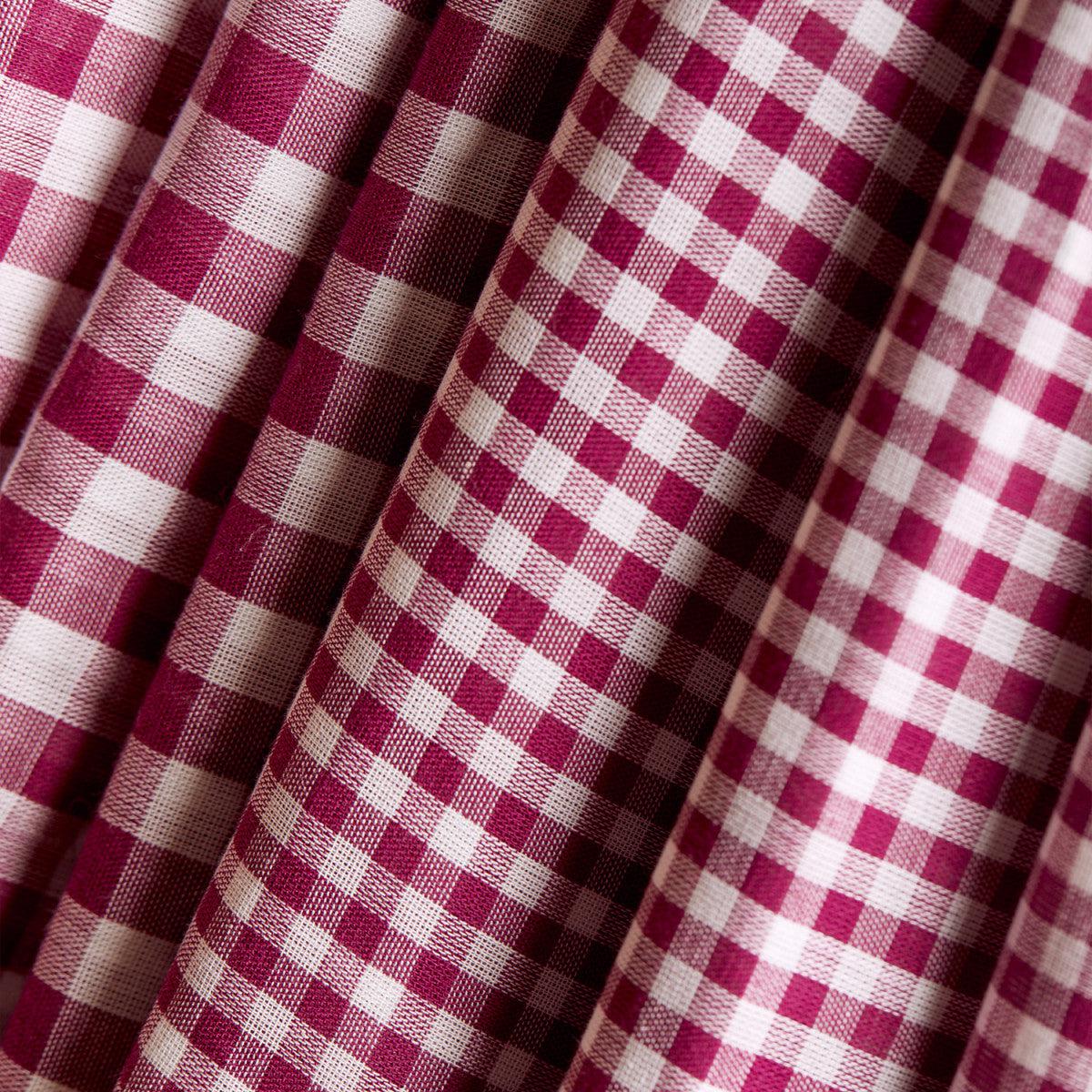 Atelier Brunette-Gingham Off-White Dahlia Double Gauze-fabric-gather here online