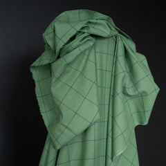Merchant & Mills-Green Maze Cotton/Linen-fabric-gather here online