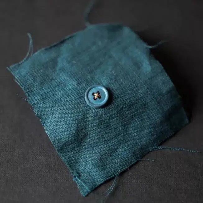 Merchant & Mills-Cotton Buttons 11mm [7/16"] (each)-button-Mid Teal-gather here online