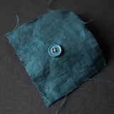Merchant & Mills-Cotton Button 15mm [5/8"] (each)-button-Mid Teal-gather here online