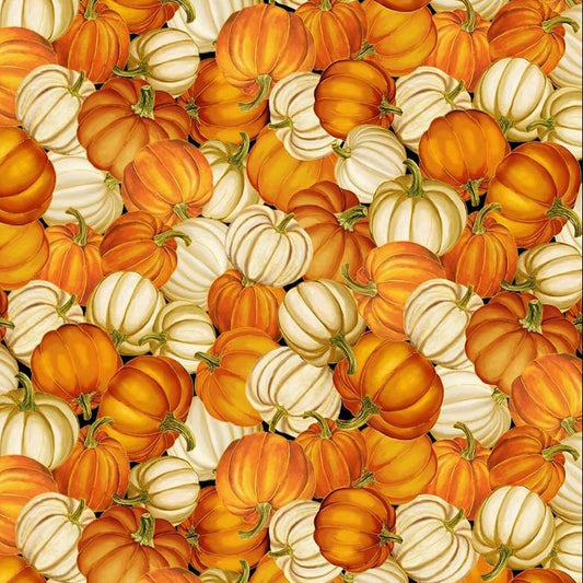 Packed Pumpkins Metallic Pumpkin