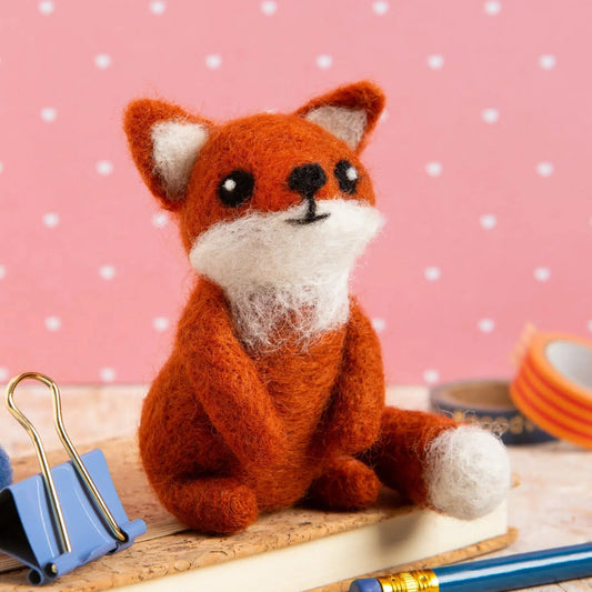 Hawthorn Handmade-Fox Cub Mini Needle Felting Kit-craft kit-gather here online