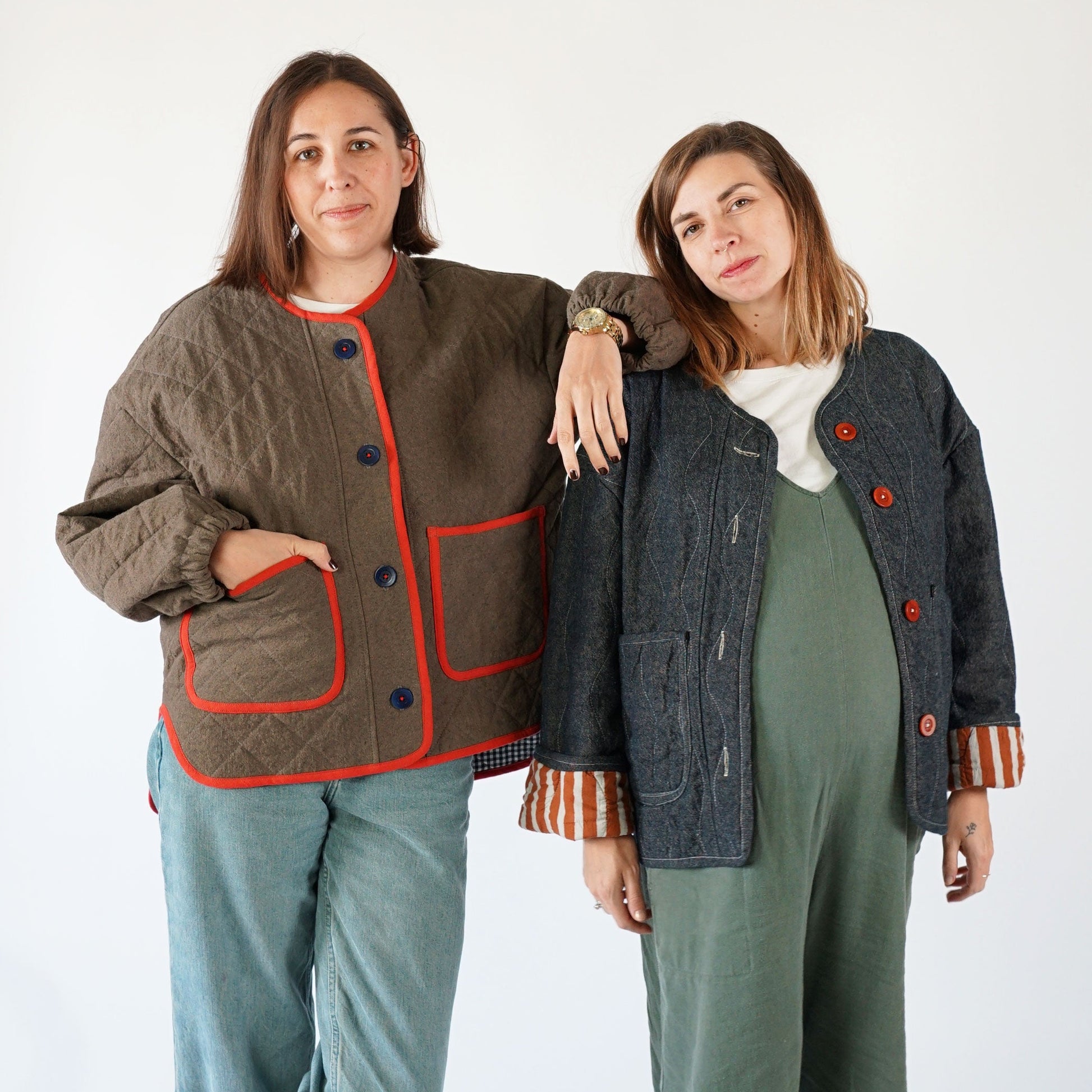 Matchy Matchy Sewing Club-Homebody Quilted Jacket Pattern - PDF DOWNLOAD-sewing pattern-gather here online
