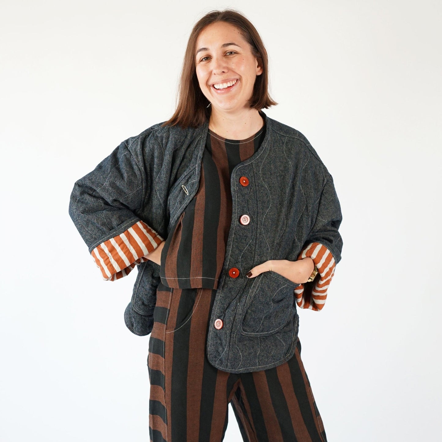 Matchy Matchy Sewing Club-Homebody Quilted Jacket Pattern - PDF DOWNLOAD-sewing pattern-gather here online