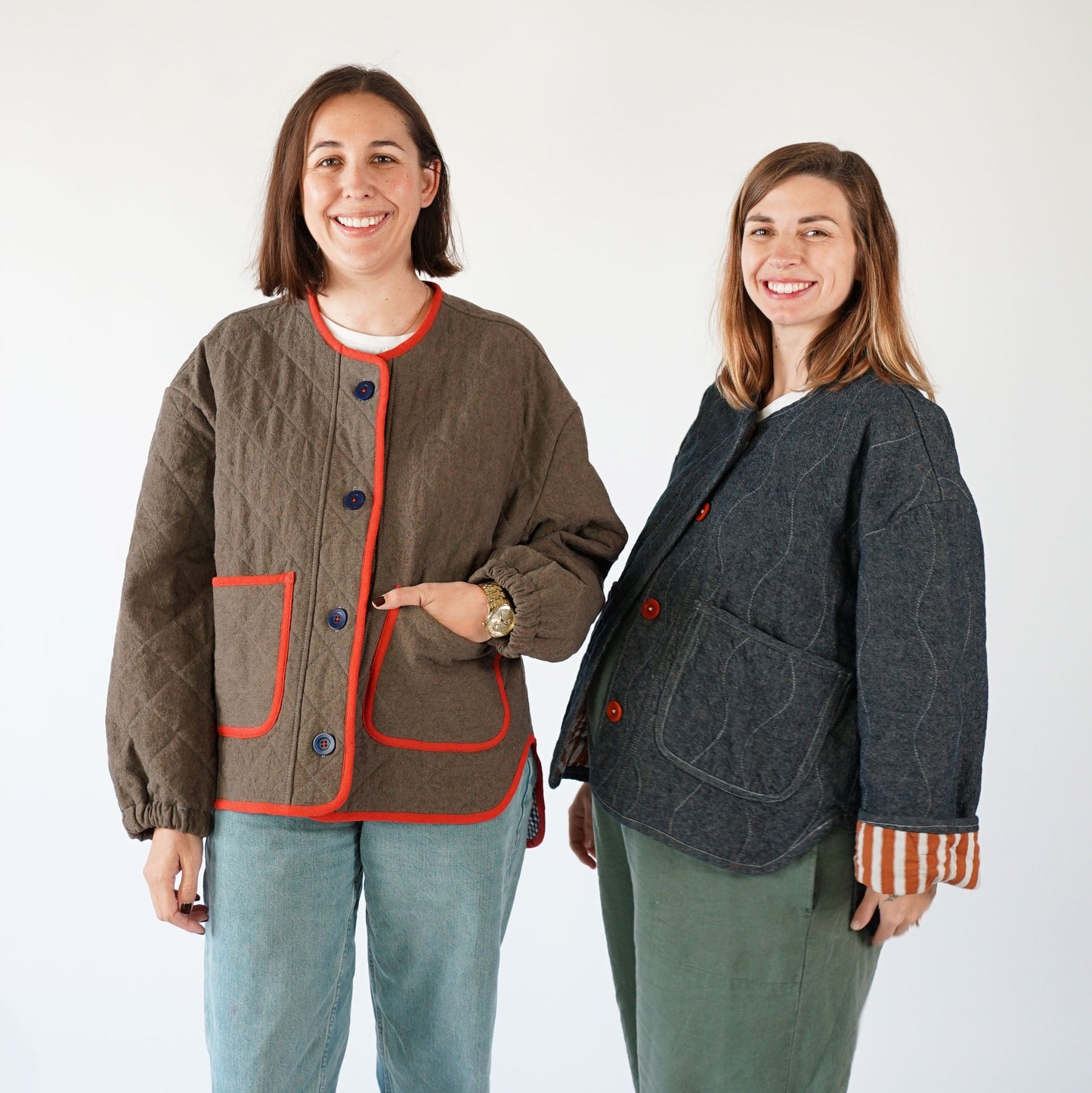 Matchy Matchy Sewing Club-Homebody Quilted Jacket Pattern - PDF DOWNLOAD-sewing pattern-gather here online