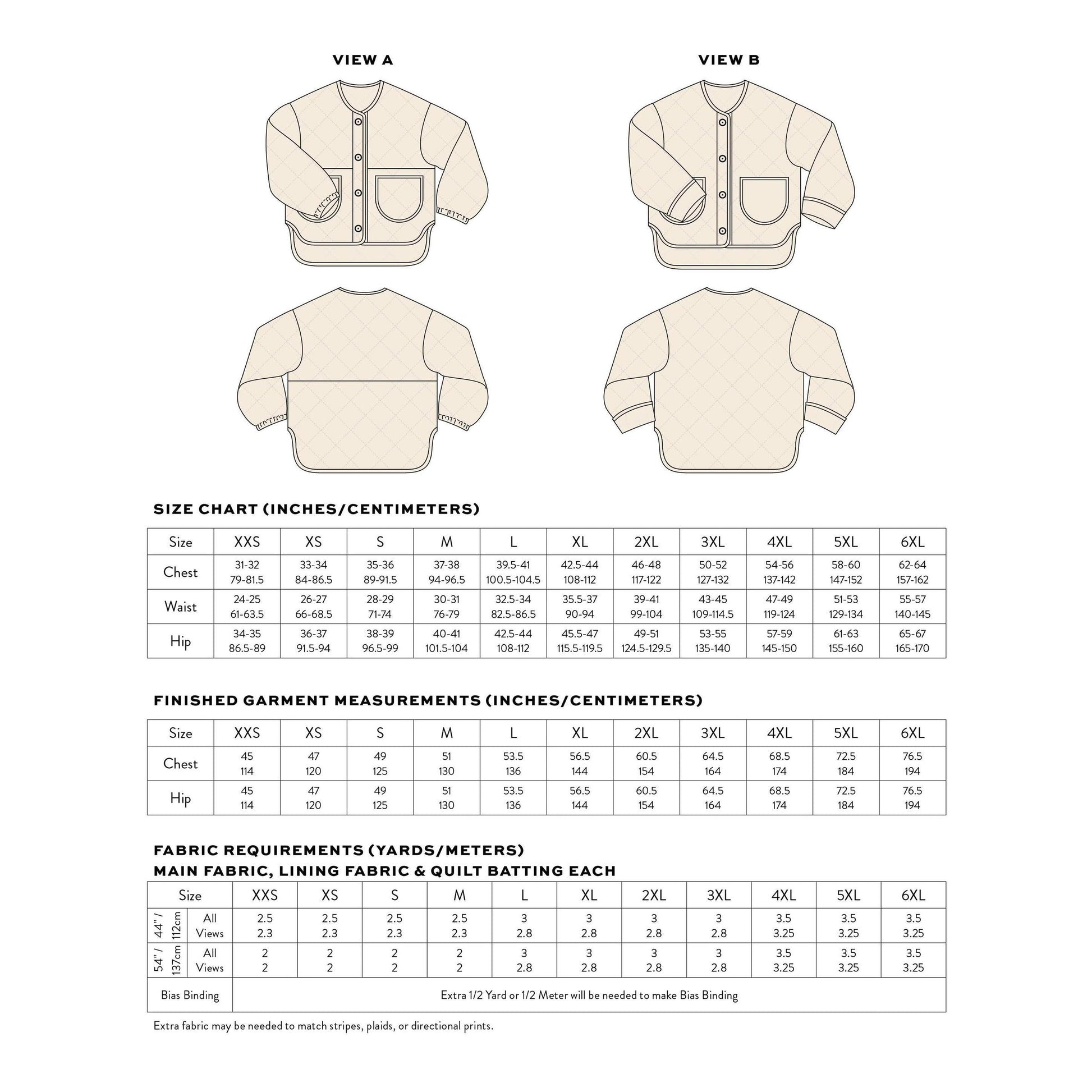 Matchy Matchy Sewing Club-Homebody Quilted Jacket Pattern - PDF DOWNLOAD-sewing pattern-gather here online