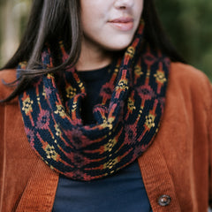 gather here classes-Colorwork Huxley Cowl - 2 sessions-class-gather here online