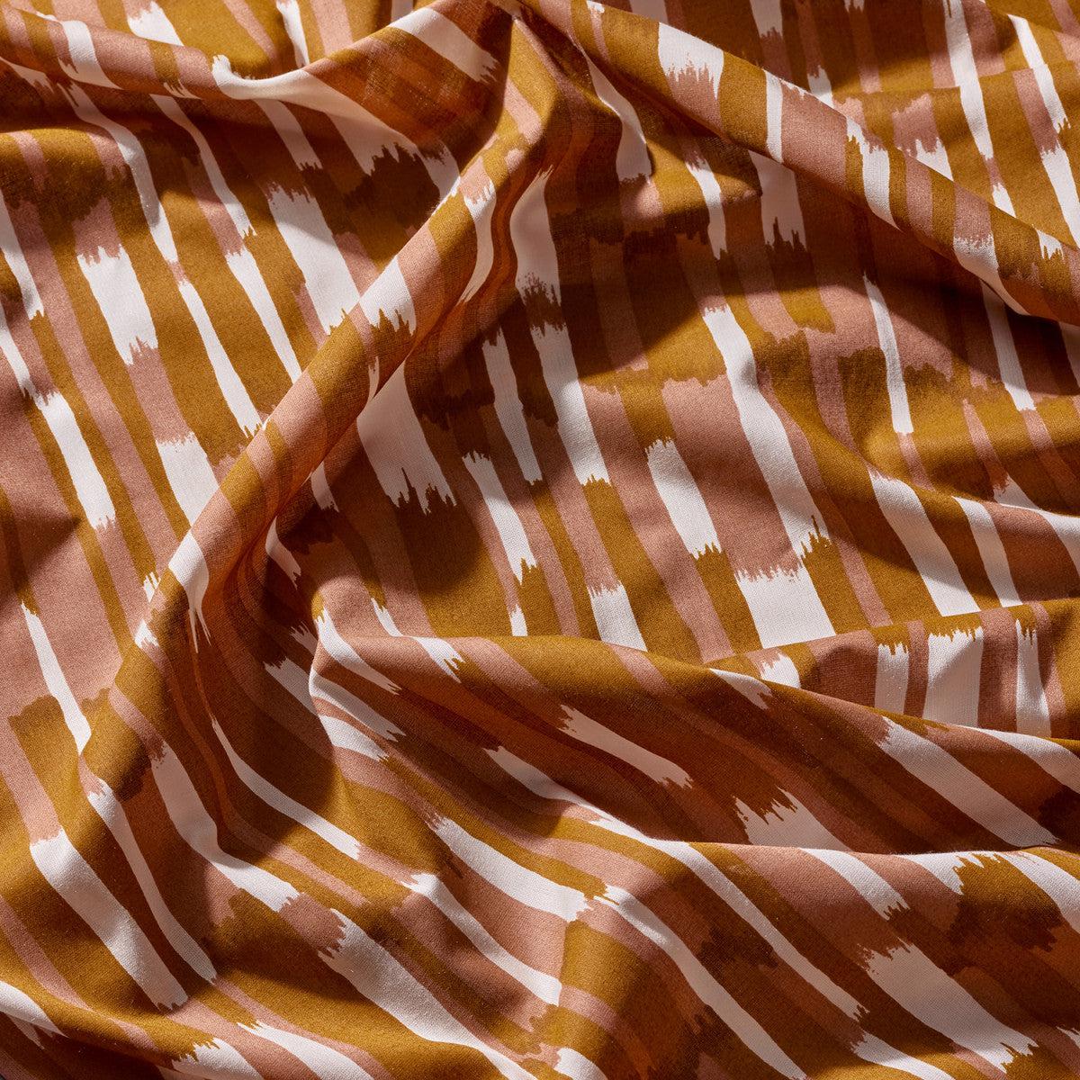 Atelier Brunette-Imany Pecan Pie on Viscose-fabric-gather here online