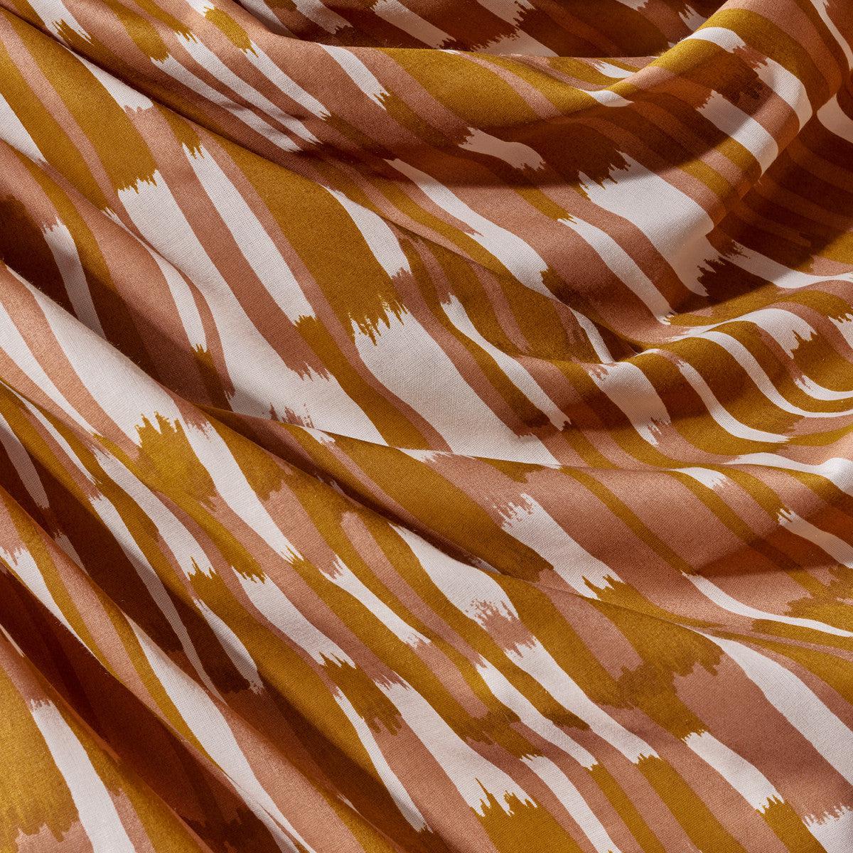 Atelier Brunette-Imany Pecan Pie on Viscose-fabric-gather here online