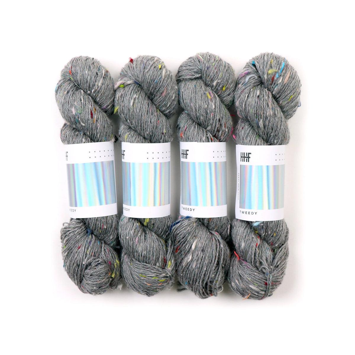 Hedgehog Fibres-Tweedy Haze-yarn-gather here online