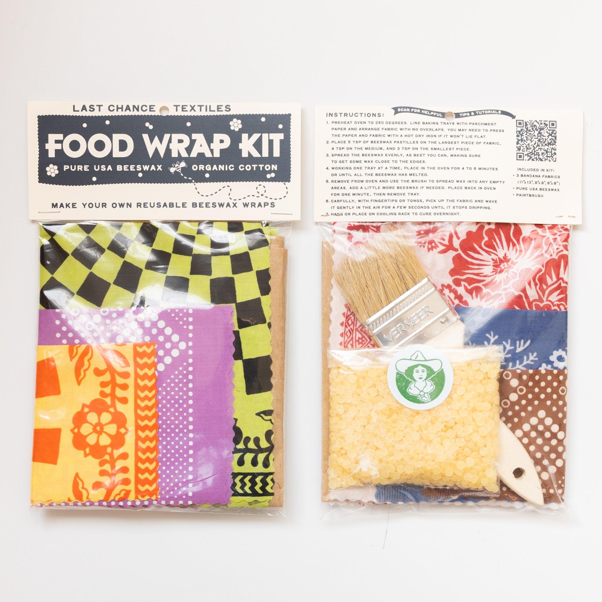 Last Chance Textiles-Beeswax Food Wraps Kit-craft kit-gather here online